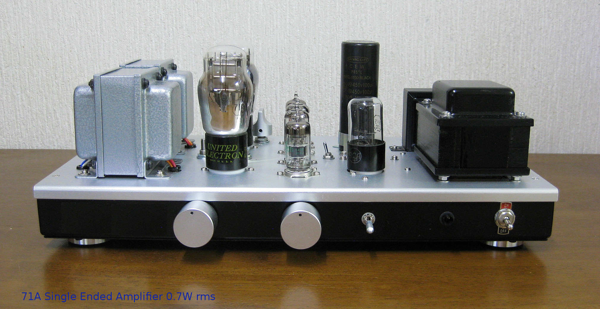 71A Single Ended Amplifier