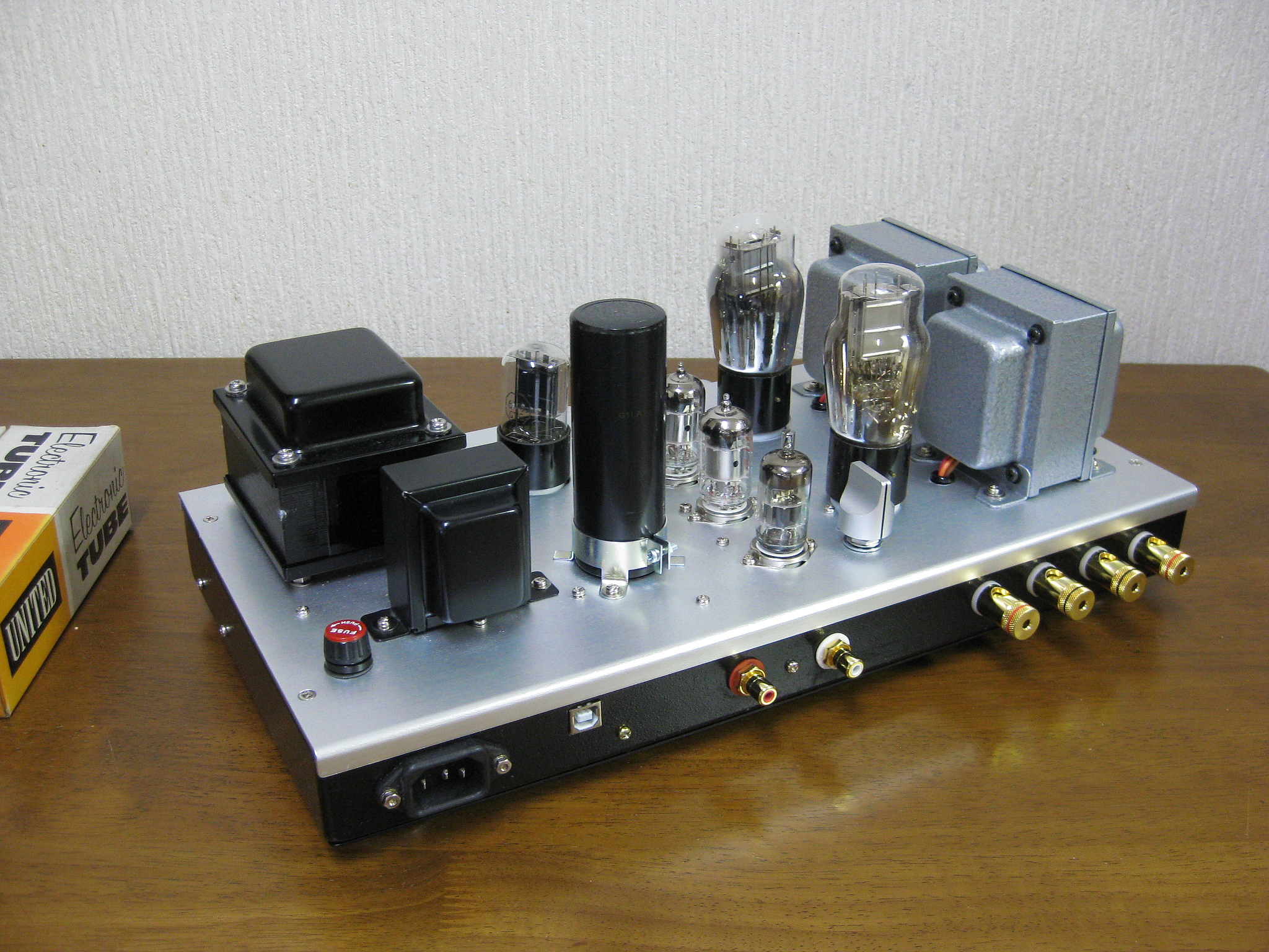 Back Side of Amplifier